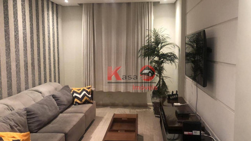 Imagem 6 de 20 de Apartamento Com 3 Dormitórios À Venda, 179 M² Por R$ 850.000,00 - Boqueirão - Santos/sp - Ap10724