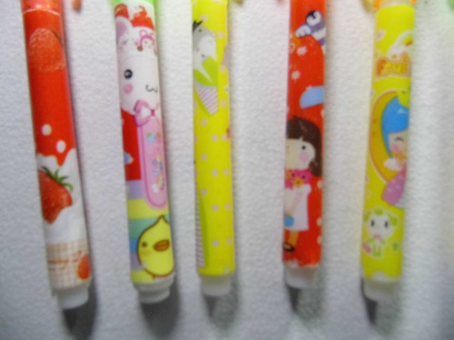 Juego De 6 Plumas Espía Con Tinta Invisible Y Luz Uv
