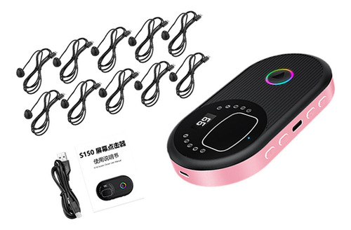 Juego De Clicker Automático Ajustable Compacto, 10 Clics