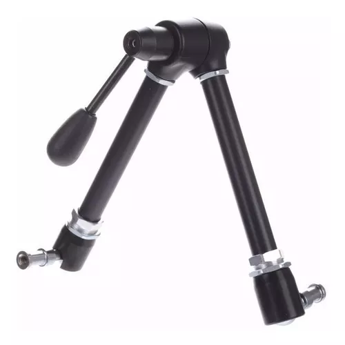 Manfrotto Brazo mágico 143A con soporte para cámara, negro