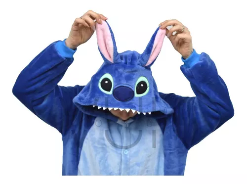 Kigurumi Stitch Bordado Plush Pijama Disfraz Stock - $ 1.400,00 en Mercado  Libre