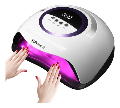 Lámpara De Uñas Uv Led Con 72 Cuentas Lámparas De Curado De