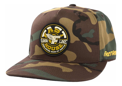 Gorra Fasthouse Warped Hat Camo Os