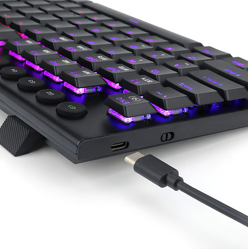 Teclado Inalambrico Redragon Horus Tkl Switch Red Español
