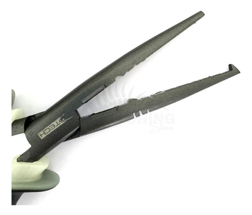 Imagen 4 de 10 de Pinza Tech Abre Anillas Con Alicate Funda Y Cable Retractil