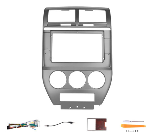 Bisel Radio 10 Jeep Compass 2007-2010 + Ramal + Canbus