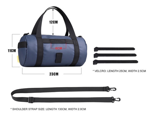 Imagen 4 de 6 de Maleta Impermeable Moto Herramientas Con Anclaje Bolsa