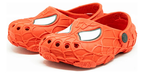 Sandália Babuche Infantil Spider Man Homem Aranha + Pulseira