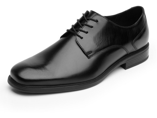 Zapato Quirelli Para Hombre Con Agujetas Estilo 88512 Negro