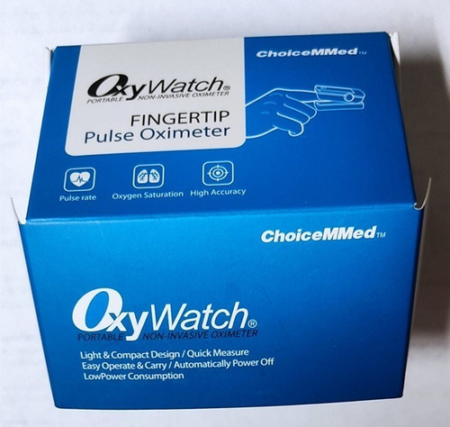 Imagen 2 de 3 de Oxímetro De Pulso Choicemmed Que Incluye Medición Ip