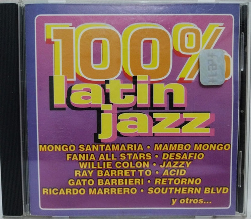 Varios  100% Latin Jazz Cd 1997 Argentina