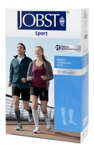 Jobst Sport Rodilla  white (blanco) 15-20 Mmhg- Grande (l)