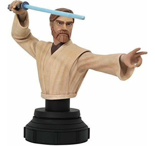 Star Wars Clone Wars Obi Wan Kenobi 1 7 Escala Busto Mu...
