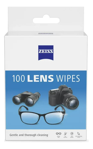 Zeiss Paños Antiempañantes Para Limpiar Gafas Lentes 