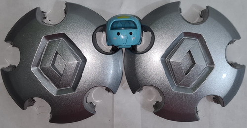 2 Tapas ( Tapones ) Centro De Rin Renault Duster Original. (Usado)