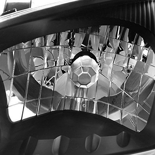 Faros Delanteros Negros Toyota Rav4 01-03 Juego Par