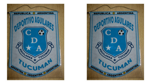 Banderin Mediano 27cm Deportivo Aguilares Tucuman