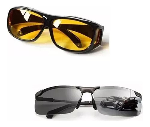 K Kit De 2 Gafas De Visión Nocturna For Conducir De Día Y
