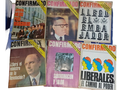 Lote De 30 Revistas Confirmado 1968 Y 69 Director Tiimerman (Usado)