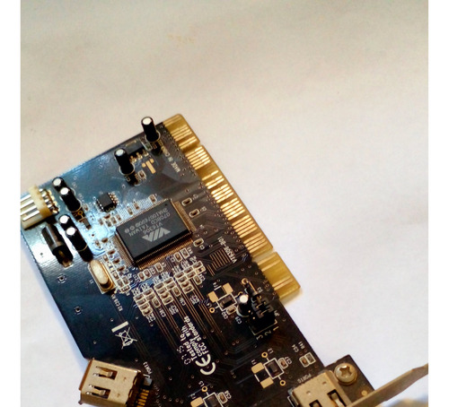 Tarjeta Firewire 4 Puertos Via Pci (Usado)