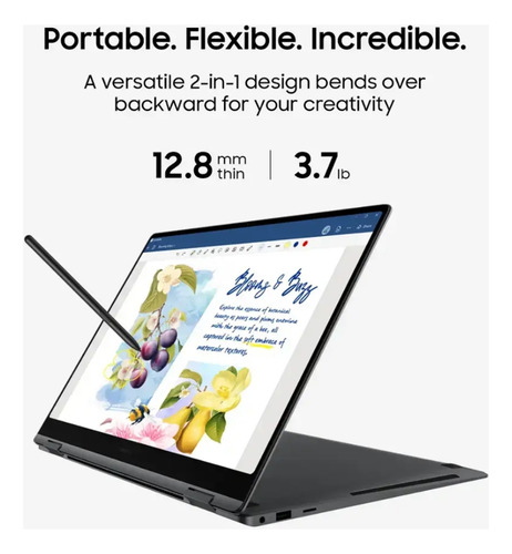 Samsung Galaxy Book5 Pro 360 16 Intel Core 7 Ultra 16gb 1tb