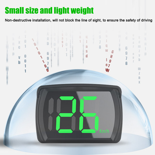 Velocímetro De Motocicleta Head Up Display Display Led Com F