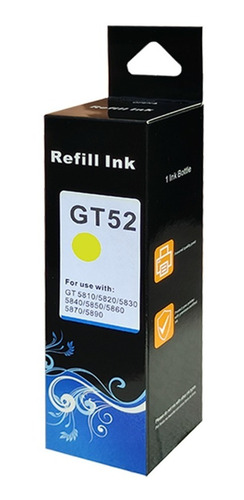Imagen 2 de 5 de 2 Pack Tintas Alternativa Premium Ink Gt51 Gt52 315 5820