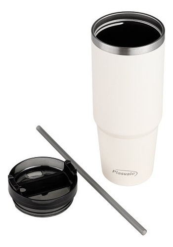 Copo Térmico Com Canudo 900ml - Térmica Quencher Com Canudo