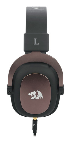 Auriculares gamer Redragon H510 Zeus negro y rojo