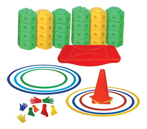 Set Juego De Patio De Equilibrio - Material Didáctico Niños