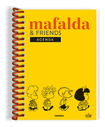 Agenda Perpetua Mafalda And Friends Amarilla