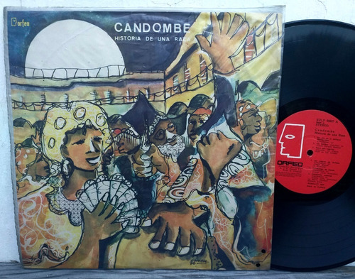 Candombe - Historia De Una Raza - Lp Uruguay Año 1977