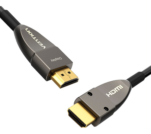 Cable Hdmi 4k 1.5m Fibra Óptica Ver 2.0 3d 18 Gbps Vention