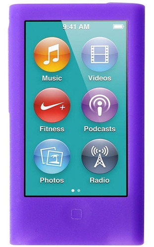 Apple iPod Nano 7 Y 8 Generación Carcasa Funda De Silicona