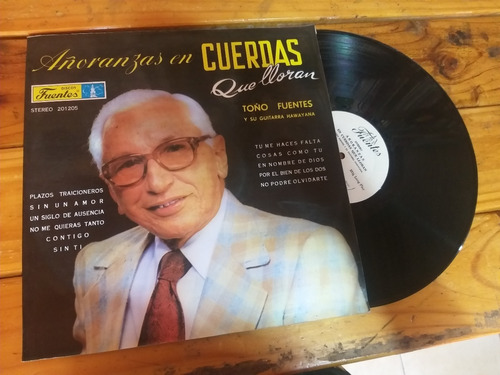 Antonio Fuentes Añoranzas En Cuerdas Vinilo Lp Cumbia 1979