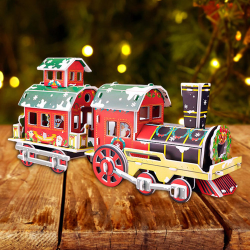 Diy Casas De Navidad Decoración Actividades Favor De Tren L