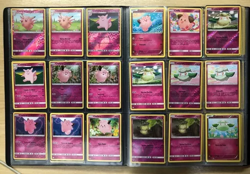 Coleção De 15 Lindas Cartas Pokémon Tipo Fada + Brindes