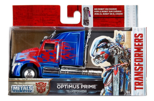 Transformers: Western Star Optimus Prime Escala 1:32 Jada