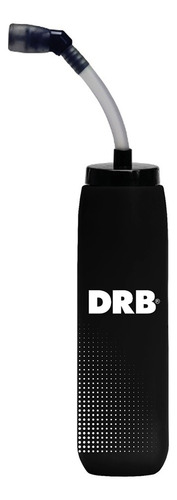 Botella De Hidratacion Drb 500cc Ciclismo Running Liviana Color Negro