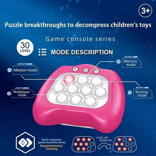 Controlador De Jogo Bubble Sensory Fidget Toy Puzzle Pop Gam