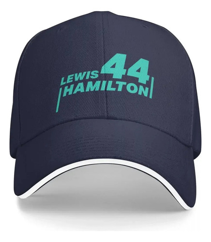 Yanjing Gorra De Béisbol Ajustable Con Estampado F1 Hamilton 44