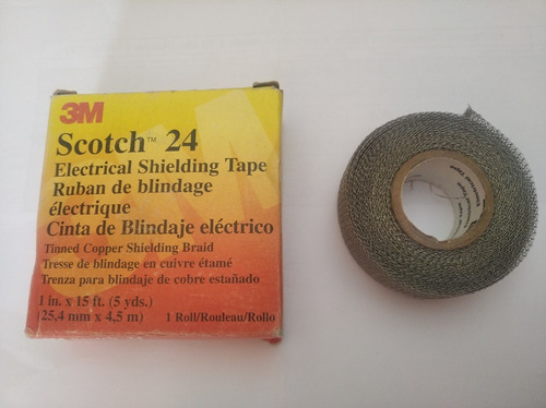 Scotch 3M Nuevo Blindaje trenzado de cinta eléctrica 24 