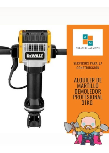 Alquiler Martillo Demoledor