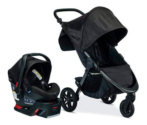 Coche Travel System B-free B-safe Ultra Midnigth Britax