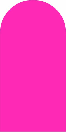 Painel De Festa Decorativo Romano Cor Lisa 2m X 1m Em Tecido Cor Rosa neon Fluorescente