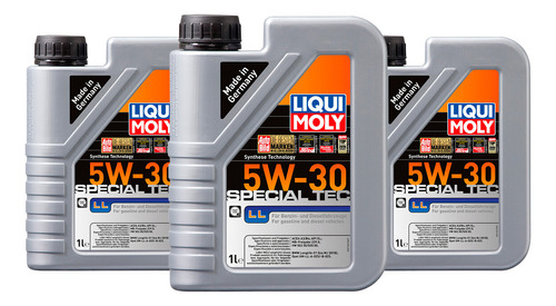 Paquete 3 Litros Special Tec Ll 5w30 Aceite De Liqui Moly