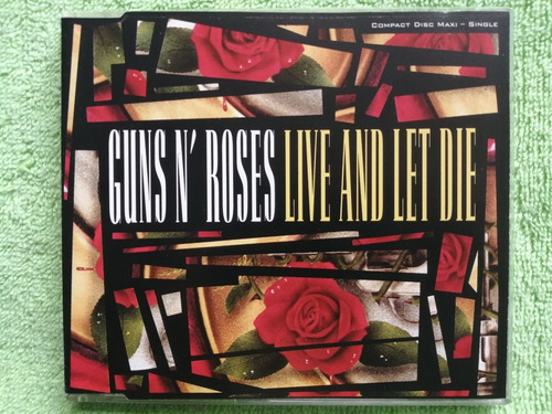 Eam Cd Maxi Single Guns N Roses Live And Let Die 1991 Europa