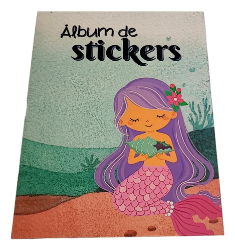 1 Album De Stickers De Hojas Plastificadas 8 Hojas