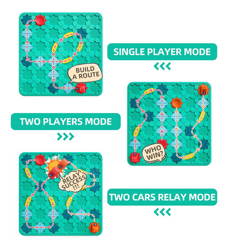 Logical Road Builder, Juego De Mesa De Juegos De Tallo Grand