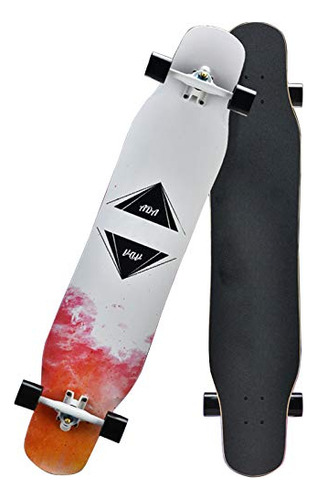 Longboard De 46 Pulgadas Para Adultos, Adolescentes, Monopa